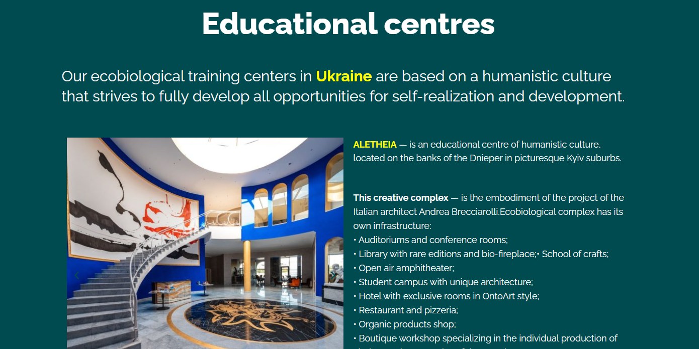Website of the Institute of Psychology and Entrepreneurship (IPE)